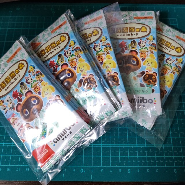 任天堂(ニンテンドウ)のどうぶつの森 amiiboカード 第5弾 25パック エンタメ/ホビーのアニメグッズ(カード)の商品写真