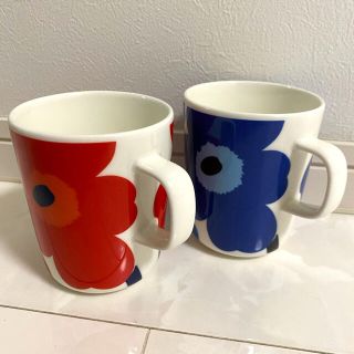 マリメッコ(marimekko)のmarimekko マリメッコ　マグカップ　ペアマグカップ(グラス/カップ)