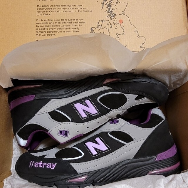 newbalance stray rats m991 新品未使用　27.5cm