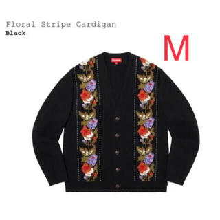 Supreme Floral Stripe Cardigan カーディガン M