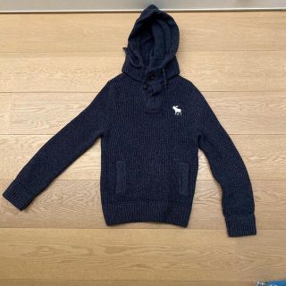 アバクロンビーアンドフィッチ(Abercrombie&Fitch)のアバクロ　abercrombie&fitch ニット　パーカー　フード(ニット/セーター)