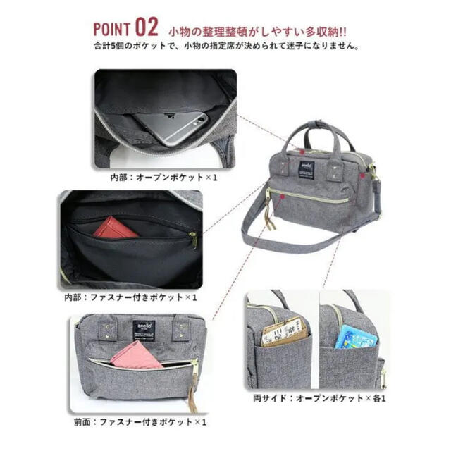anello(アネロ)のまみー様専用♡アネロ　ショルダーバッグ　 レディースのバッグ(ショルダーバッグ)の商品写真