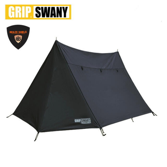 新品 グリップスワニー  ジェットブラック FIREPROOF GS TENT