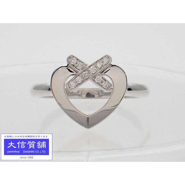誕生日プレゼント CHAUMET - #51 ハート ダイヤリング リアン K18