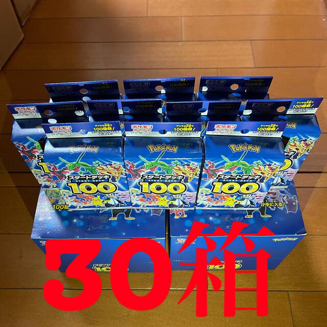Box/デッキ/パックスタートデッキ100 ポケモンカード　30箱