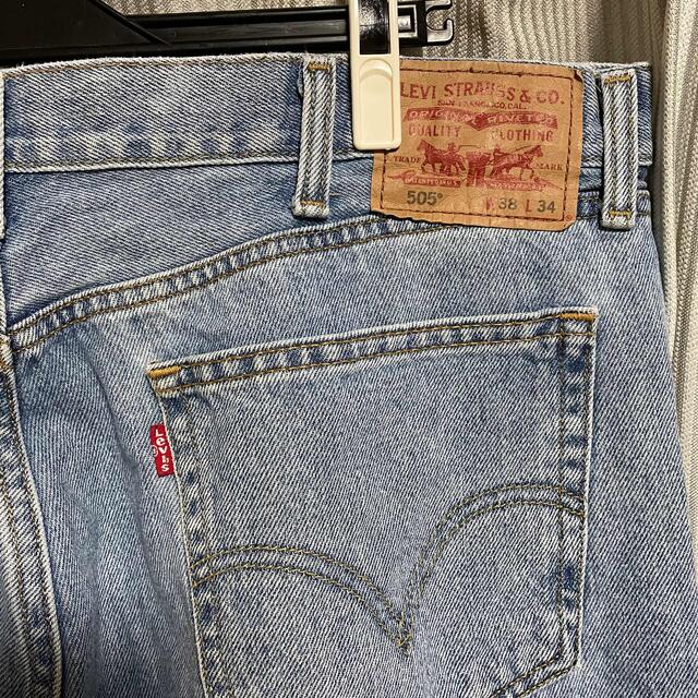 Levi's(リーバイス)のレオ様専用　10日まで2700円　リーバイス505 ジーンズ  W 38Ｌ34 メンズのパンツ(デニム/ジーンズ)の商品写真