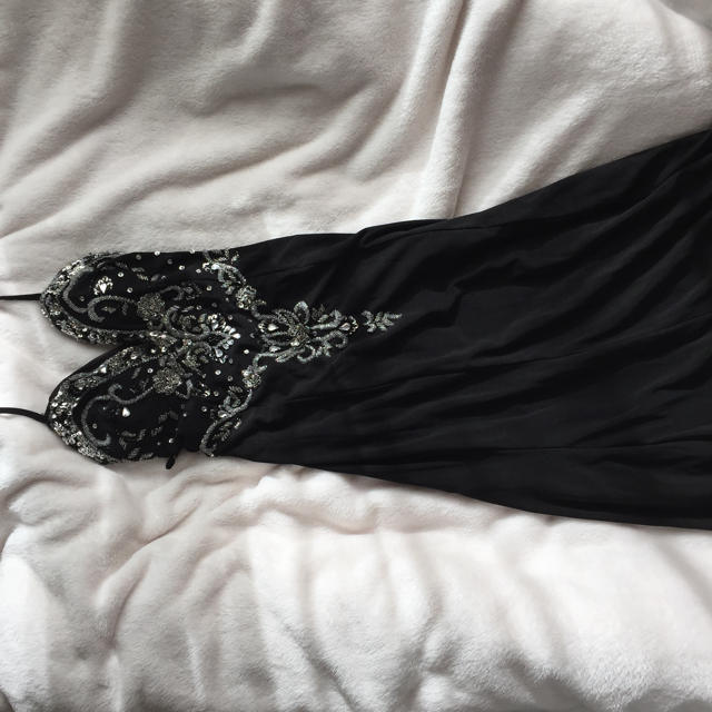キャバ ロングドレス ブラックの通販 by Tomik000's shop｜ラクマ