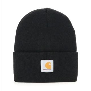 カーハート(carhartt)のcarhartt カーハート ニット帽 新品 ブラック(ニット帽/ビーニー)