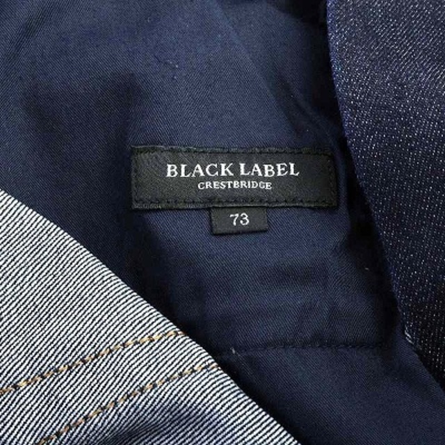 BLACK LABEL CRESTBRIDGE(ブラックレーベルクレストブリッジ)のブラックレーベルクレストブリッジ デニムパンツ ジーンズ ジーパン 73 S 紺 メンズのパンツ(デニム/ジーンズ)の商品写真