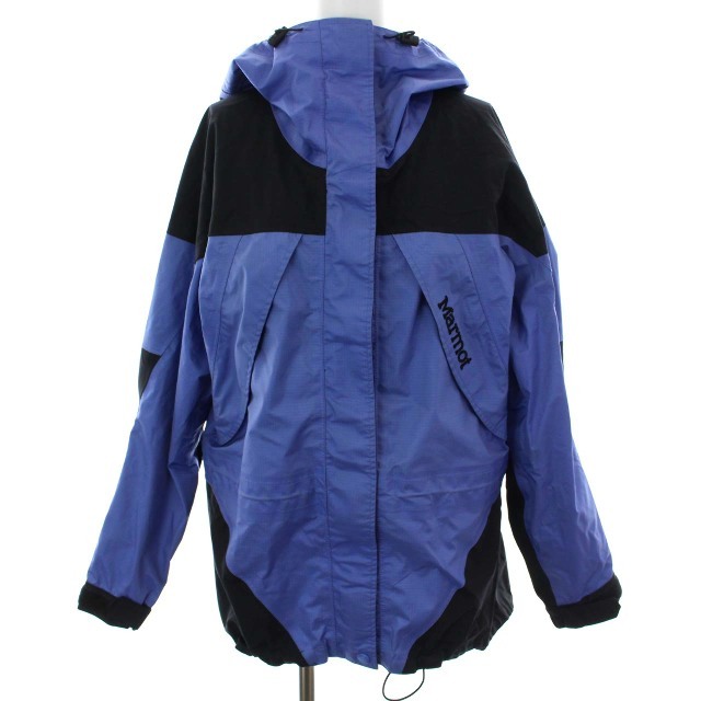 MARMOT(マーモット)のマーモット GORE-TEX マウンテンパーカー ジャケット S 青 ■GY レディースのジャケット/アウター(その他)の商品写真