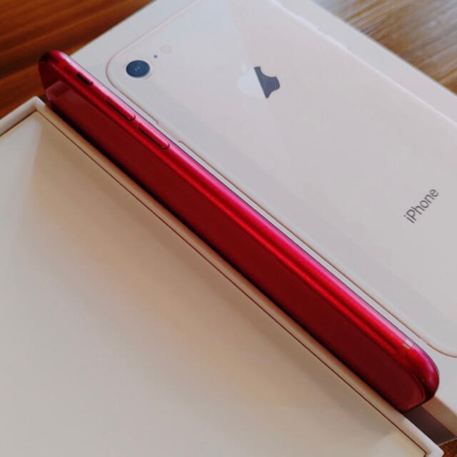 Apple iPhone 8 product RED 64 GB SIMフリーの通販 by ポンド's shop｜アップルならラクマ - 低価人気