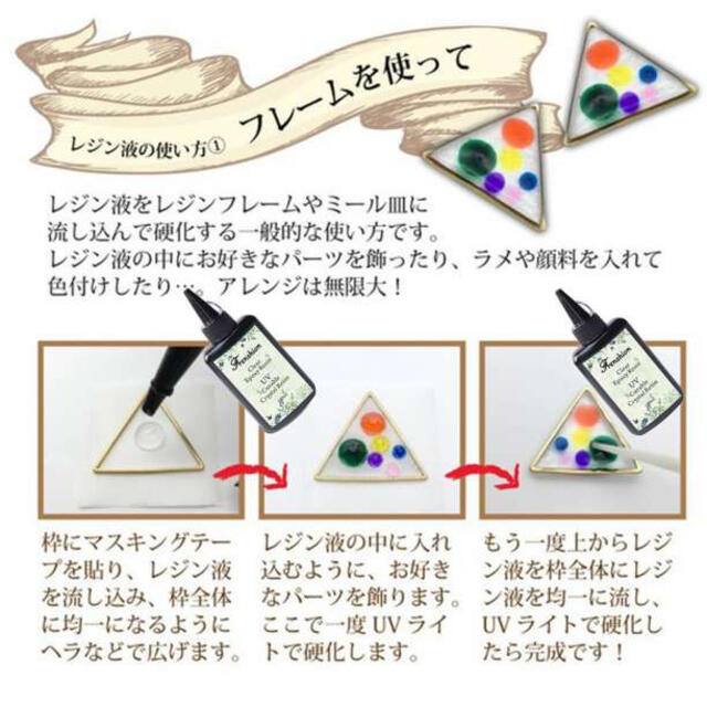 UVレジン液 クラフトアレンジ UV-LED レジン クリア ハード 大容量 Kの通販 by rina UVレジン液 クラフトアレンジ UV-LED レジン クリア ハード 大容量 K