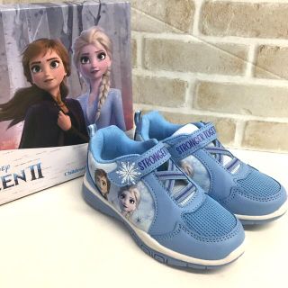 ディズニー(Disney)のディズニー アナ雪 スニーカー 18cm エルサ アナ(スニーカー)