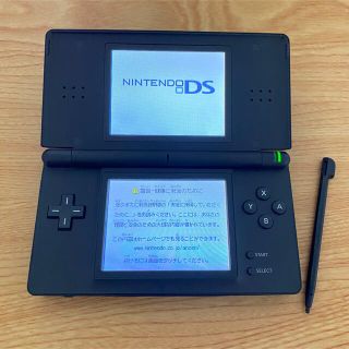 ニンテンドーDS(ニンテンドーDS)のニンテンドー DS lite ジェットブラック(家庭用ゲーム機本体)