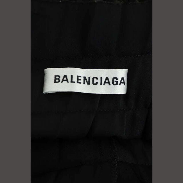 Balenciaga(バレンシアガ)のバレンシアガ ロゴベルトファンシープリーツスカート ロング アシンメトリー レディースのスカート(ロングスカート)の商品写真