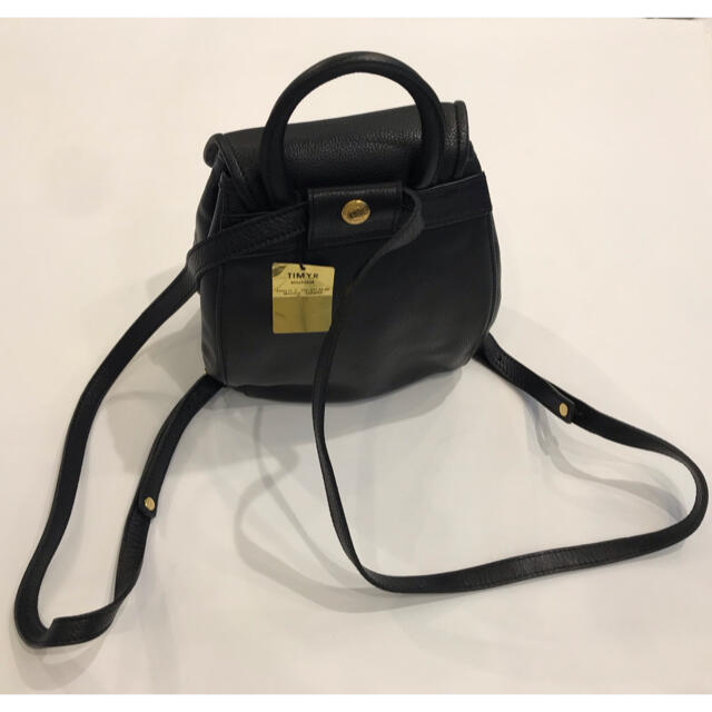 LONGCHAMP(ロンシャン)のRR135 ロンシャン　リュックバッグ　ブラック　レザー レディースのバッグ(リュック/バックパック)の商品写真