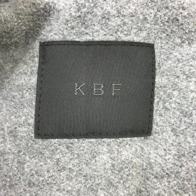KBF(ケービーエフ)のKBF コート ダッフルコート ロングコート ライトグレー サイズF レディース レディースのジャケット/アウター(ダッフルコート)の商品写真