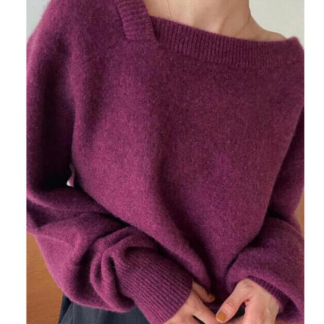 STUDIOUS(ステュディオス)のCLANE YAK KNIT TOPS レディースのトップス(ニット/セーター)の商品写真