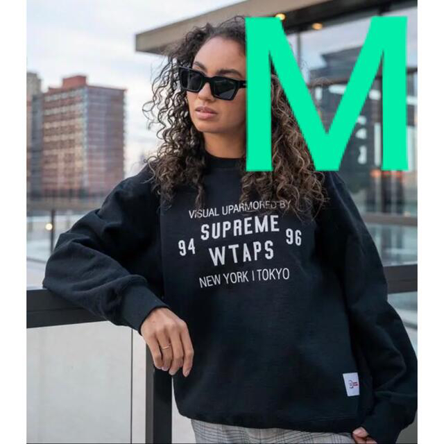 Supreme - Supreme WTAPS Crewneck black M 新品の通販 by F2's shop