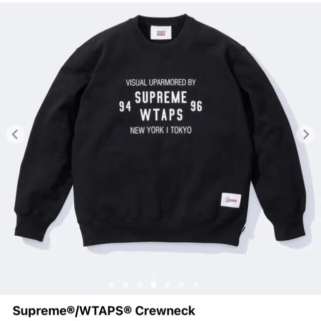 Supreme WTAPS Crewneck クルーネック　ブラック