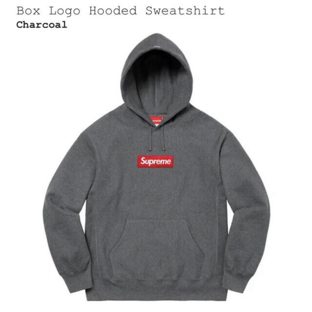 好きに logo box supreme - Supreme Hooded Mサイズ Sweatshirt