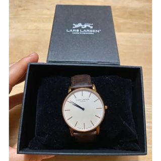 ダニエルウェリントン(Daniel Wellington)のラースラーセン【LARS LARSEN】レザー腕時計(腕時計(アナログ))