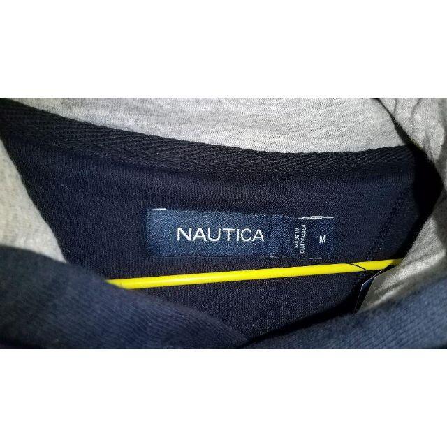 NAUTICA(ノーティカ)のNautica　ノーティカ　ノーチカ 紺　青　パーカー　Mサイズ メンズのトップス(パーカー)の商品写真
