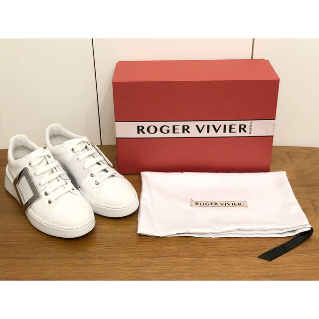 24時間限定! スニーカー Roger Vivier ヴィヴ スケート ヴィヴ メタル