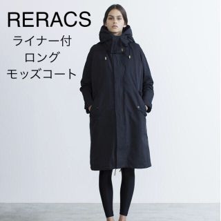 20SS The  Reracs 白 36　ショートモッズコート