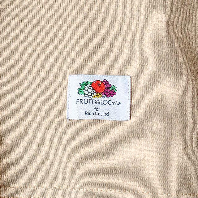 Fruit Of The Loom 8.5oz厚手 Tシャツ ヘビー ベージュL