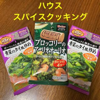 ハウスショクヒン(ハウス食品)のハウス　スパイスクッキング　3袋(調味料)