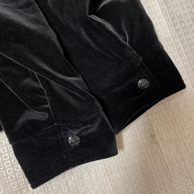 ☆限定出品☆ TENDERLOIN スーベニア ジャケット ベロア 黒 金 XS