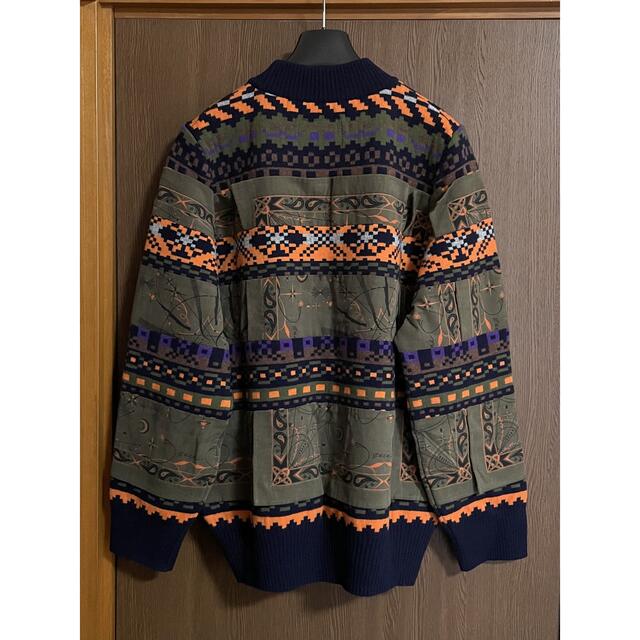 2022年限定カラー 2新品 sacai Dr.Woo メンズ ニット セーター サカイ