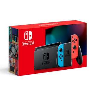 ニンテンドースイッチ(Nintendo Switch)の【新品未開封】　Switch 任天堂スイッチ本体 ネオン ニンテンドウ(家庭用ゲーム機本体)