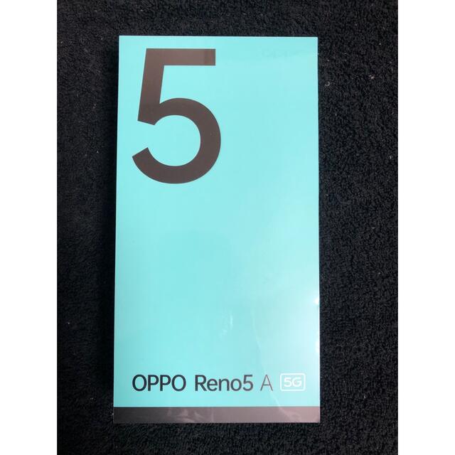 【新品 未開封】OPPO Reno5 A アイスブルー SIMフリー