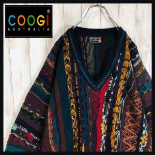 クージー(COOGI)の【激レア】coogi クージー 立体 編込み 3Dニット 即完売モデル 希少(ニット/セーター)