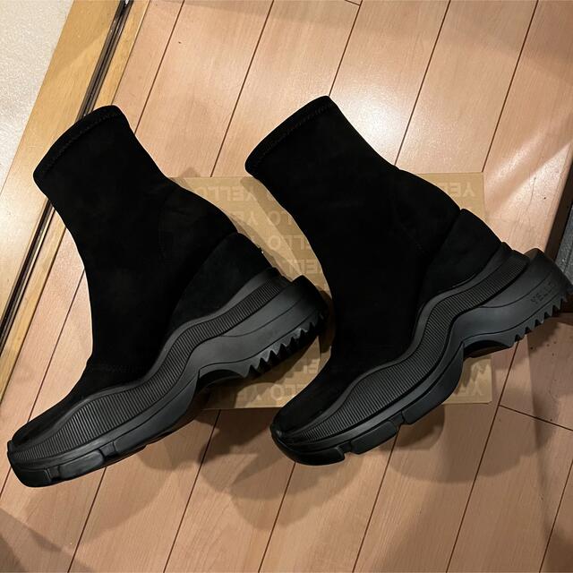 YELLO／BAISEN DOUBLE SNEAKER SHORT BOOTS レディースの靴/シューズ(ブーツ)の商品写真