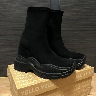 YELLO／BAISEN DOUBLE SNEAKER SHORT BOOTS(ブーツ)