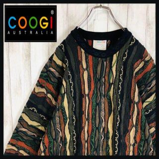 クージー(COOGI)の【激レア】coogi クージー 立体 編込み 3Dニット 即完売モデル 希少(ニット/セーター)