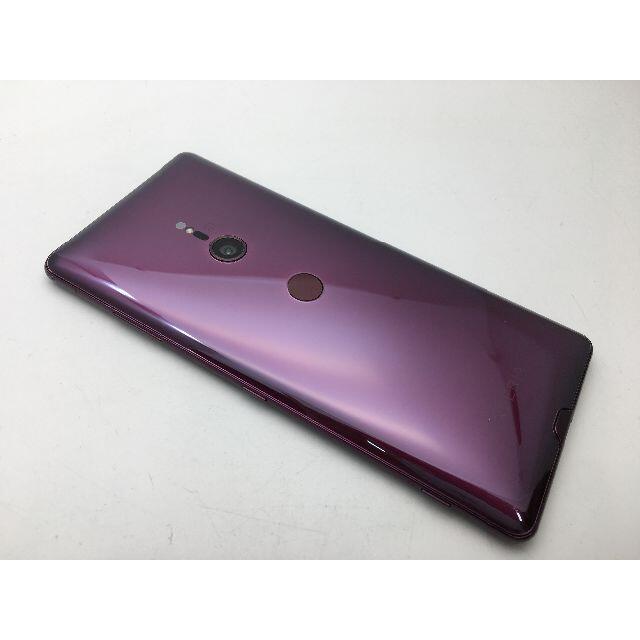 SIMフリー良品au Xperia XZ3 SOV39 レッド 297 - 1