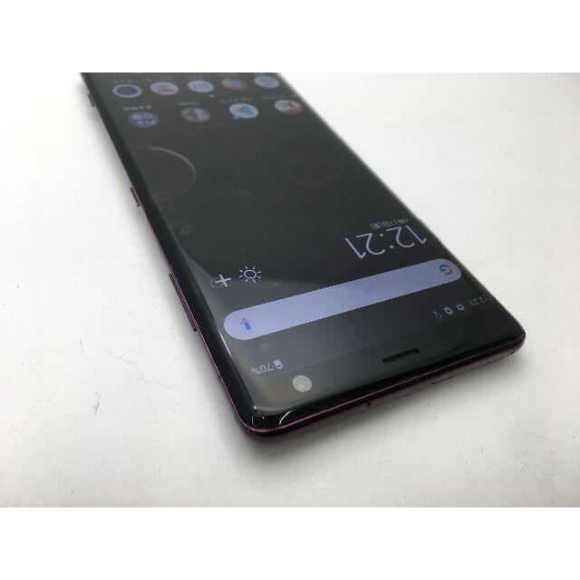 SIMフリー良品au Xperia XZ3 SOV39 レッド 297 - 2
