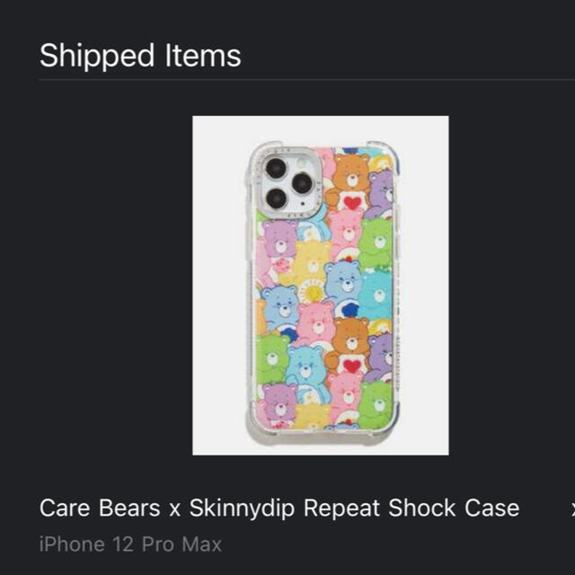SKINNYDIP(スキニーディップ)のSKINNY DIP×Care Bears(iPhone12ProMax用)新品 スマホ/家電/カメラのスマホアクセサリー(iPhoneケース)の商品写真
