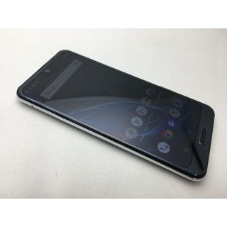 シャープ(SHARP)のSIMフリー美品au AQUOS R2 SHV42 ブラック298(スマートフォン本体)