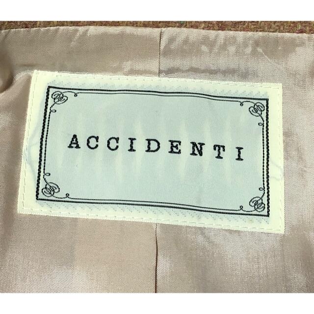 新品、未使用 ACCIDENTI 本格ツイード テーラードジャケット 訳 新品、未使用 ACCIDENTI 本格ツイード テーラードジャケット 訳