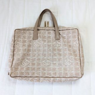 シャネル(CHANEL)の美品　CHANEL　シャネル　トラベルライン　ビジネス　パソコン　トート　バッグ(トートバッグ)