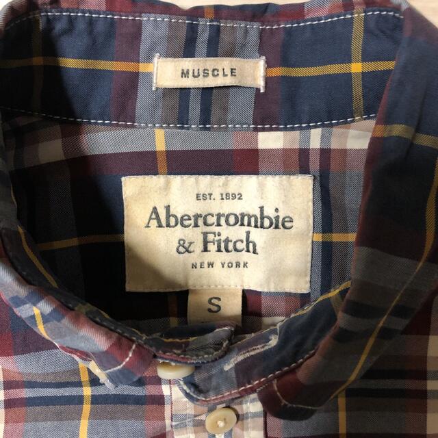 Abercrombie&Fitch(アバクロンビーアンドフィッチ)のアバクロ チェックシャツ ネルシャツ アバクロンビー&フィッチ アメカジ サーフ メンズのトップス(シャツ)の商品写真