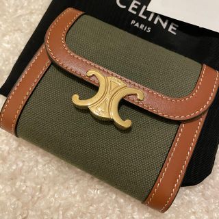 セリーヌ(celine)のCELINE セリーヌ スモール トリオンフウォレット(財布)