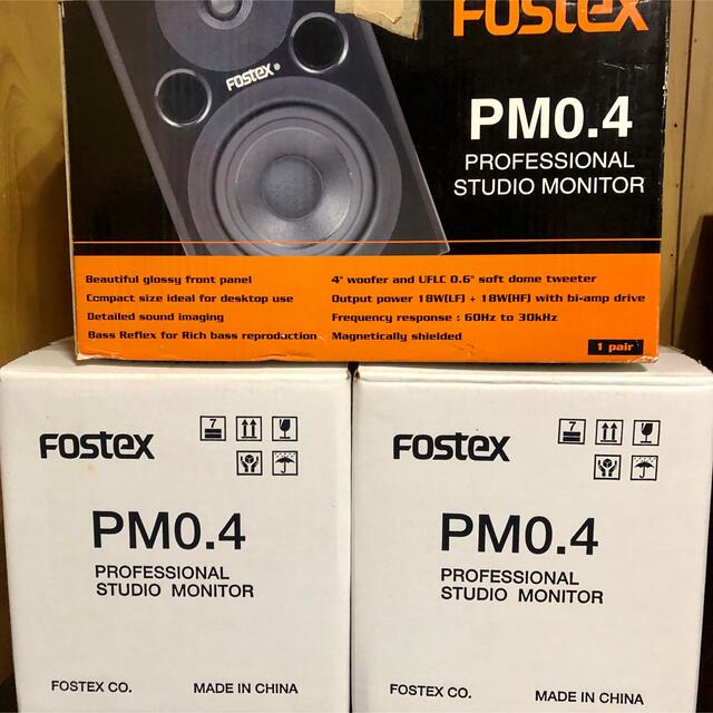 FOSTEX PM0.4 ジャンク SP404 akai mpc dj 楽器のDTM/DAW(その他)の商品写真