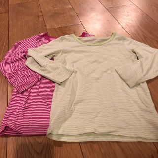 ユニクロ(UNIQLO)のヒートテック　100センチ　2枚セット(下着)