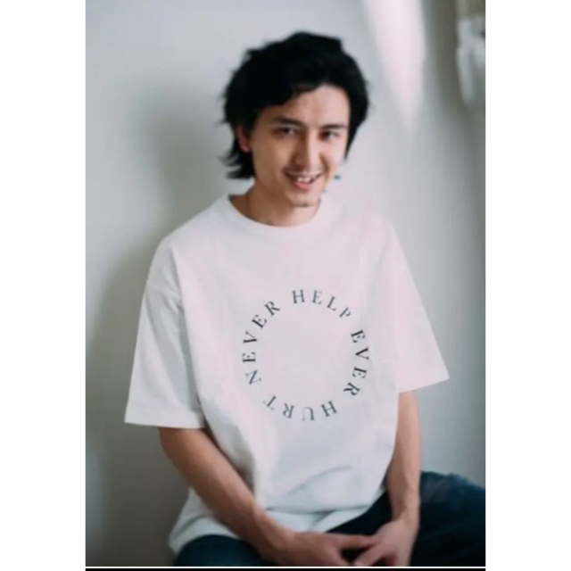 ブラック藤井風　HEHN顔Tシャツ